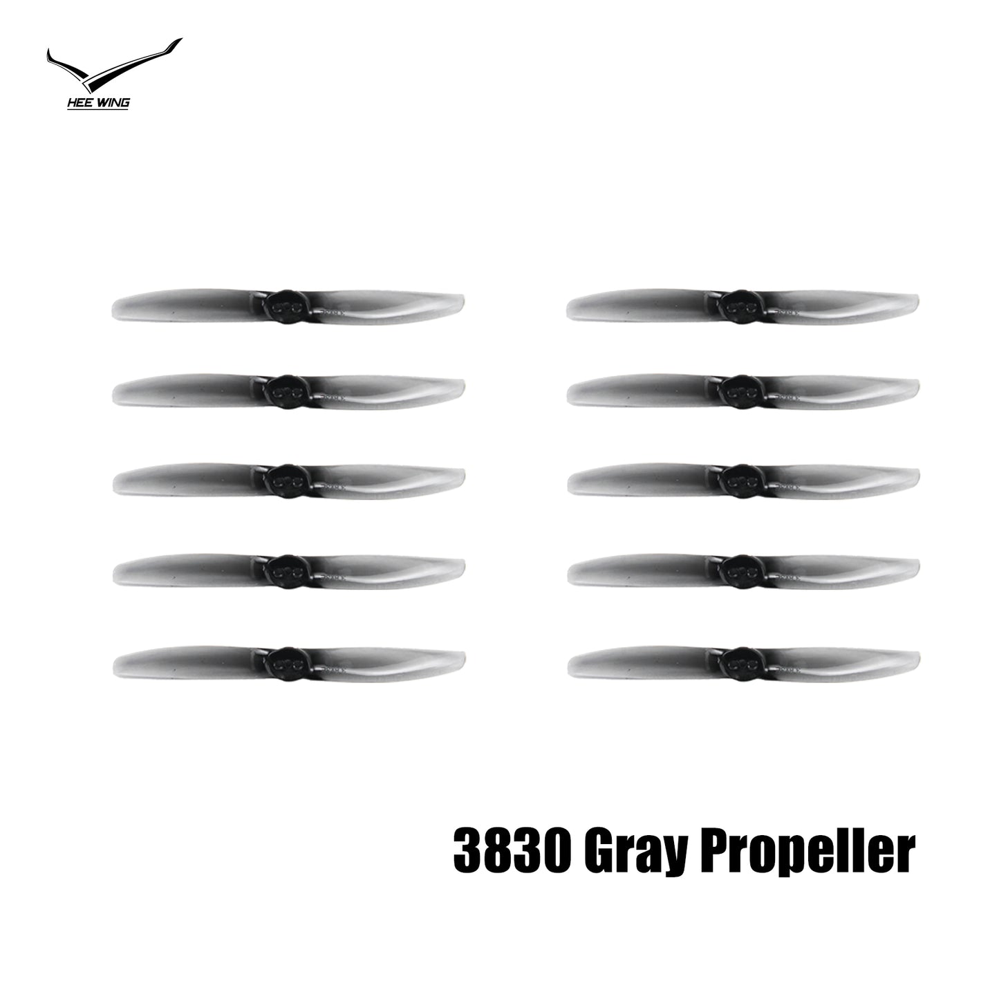 3.8X3E Propellers (Grey) CW 5pcs / CCW 5pcs for T1 / H1