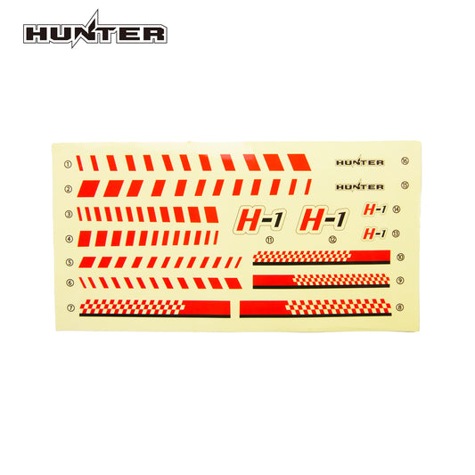 Hunter H1 Humi Decals