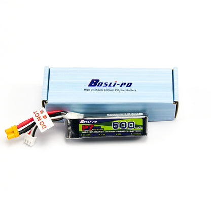 Hunter H1 Humi  2S 600mAh 95C Lipo battery