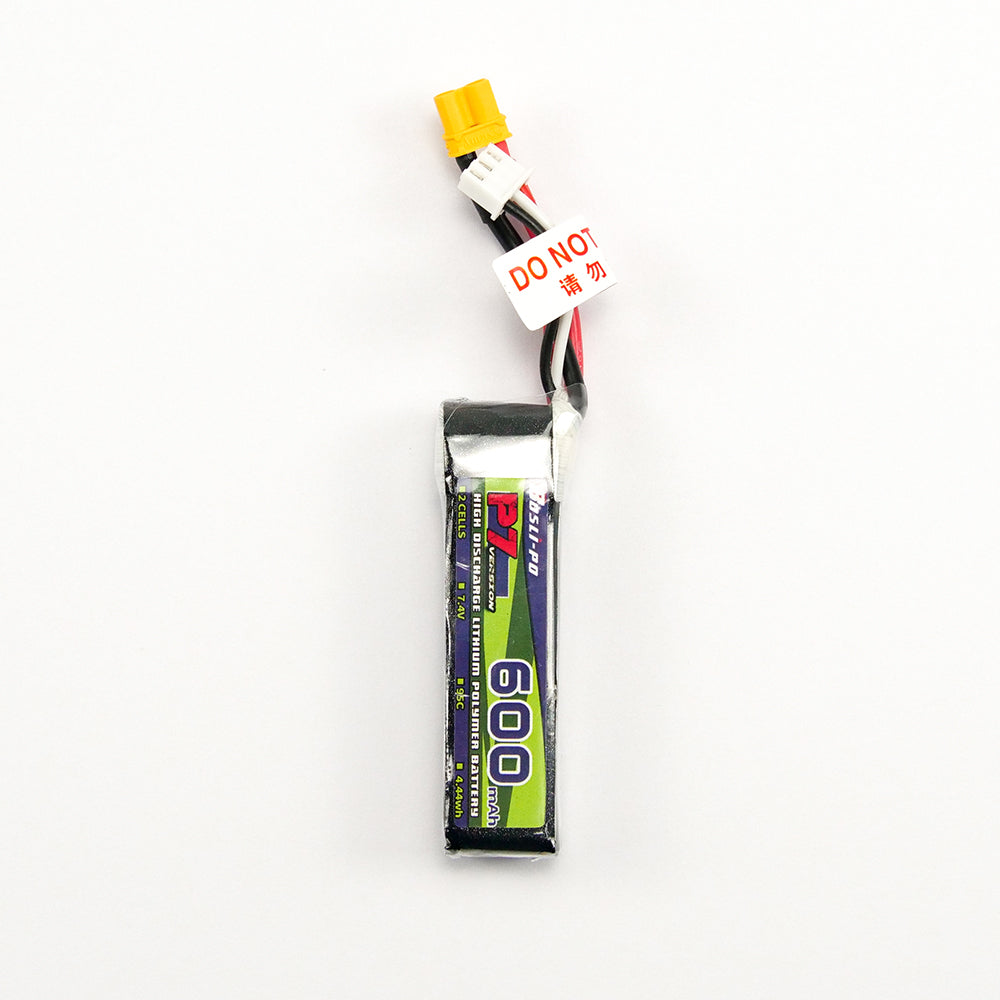 Hunter H-1 Humi  2S 600mAh 95C Lipo battery